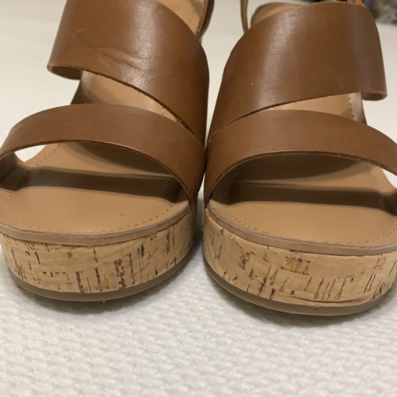 Franco sarto Wedge sandals EUC worn once - Picture 3 of 10